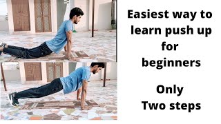 Best Way To Do Push Up| Easiest way to master push up |[hindi]{2021}