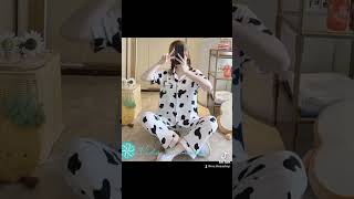 Korean Pajama Women Homewear Lapel Suit Sleepwear Lounge Wear Terno Pajama BUY HERE NOW MS.THEEASHOP