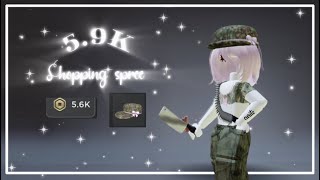 5.6k ROBLOX SHOPPING SPREE ☆ || cwute