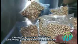 Premade bag filling and outer vacuum machine