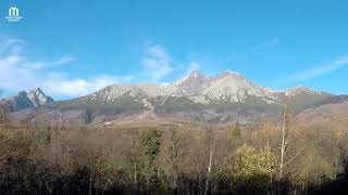 Lomnický štít a Skalnaté pleso - Vysoké Tatry Time Lapse Video GoPro HERO 5 Black 1.11.2018