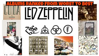 Led Zeppelin Albums Ranked From Worst to Best #ledzeppelin #albumsranked #hardrock