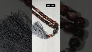 sulaimani aqeeq tasbeeh 16mm size , 33 Beads , order karny k leye details video mai di gae hain