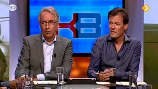 Johan Derksen wordt moe van Tweede Scherm Knevel & Van den Brink (15 augustus 2012)