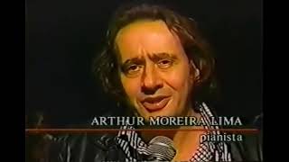 Pianista Arthur Moreira Lima ensaiando Concerto número 12 k414 - Mozart - Juiz de Fora - 1994