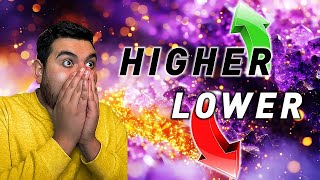 Higher or LOWER: The Ultimate Game Challenge!