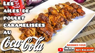 Les ailes de poulet caramélisées au Coca Cola