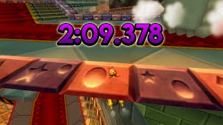 【MKW】Bowser's Castle - 2:09.378 (Flame Runner BKT/3rd Worldwide)