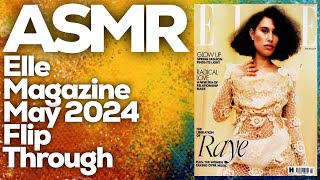 Whispered ASMR: Exploring the May 2024 Elle Magazine, Gentle Page Flipping, StevenAntonyASMR