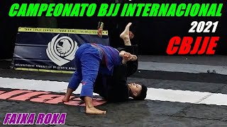 JIU JITSU - [Faixa Roxa] FEMININO - CAMPEONATO BJJ INTERNACIONAL CBJJE - 2021