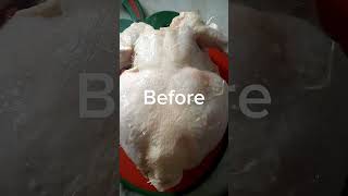 Bütün tavul nasil parçalanir.. istersiniz baska bi video yapicam | how to cut a chicken in pieces