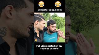 Ducky Bhai used Aimbot on Shahmeer 😂 #duckybhai #funny #pubgmobile