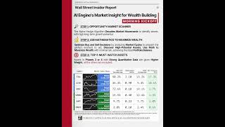 AI Engine's Market Insight for Wealth Building🔴