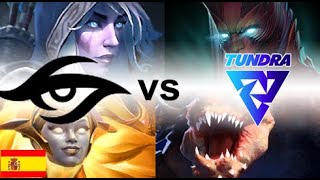 Team Secret vs Tundra Esports  (2 juego) |  REFLEJOS