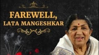 farewell to Lata Mangeshkar|funeral ceremony of Lata Mangeshkar |the legend singer of India|RIP