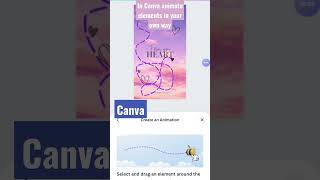 Now #animate #elements in Canva in your own way #canvatutorial #newfeature  #animation