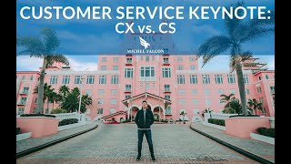 Customer Service Keynote Speaker: Customer Service vs. Customer Experience