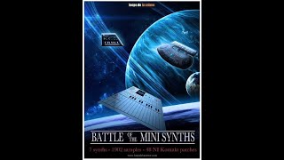 Battle Of The Mini Synths KONTAKT-SYNTHiC4TE