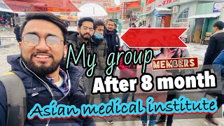 Asian medical institute Kyrgyzstan ||1st offline class ||AB vlogs