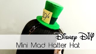 Mini Mad Hatter Hat | Alice in Wonderland | 30 Days of Disney #21 | Creation in Between