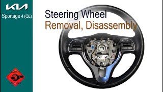 Kia Sportage 4 (QL) - Steering Wheel: Removal, Disassembly