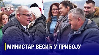 Министар Весић у Прибоју