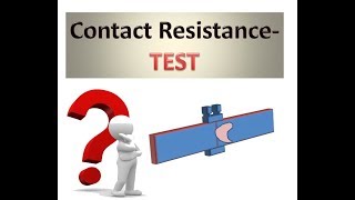 Basic  about Contact Resistance test in tamil