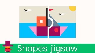 Shapes Jigsaw with lernin – puzzles games