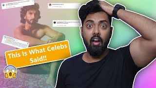 CELEBRITY REACTION ON RANVEER SINGH NUDE PHOTOSHOOT | BEHIND THE SCENE INDIAN MEDIA HOUSE