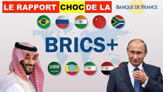 🚨 URGENT BRICS :  Le rapport CHOC de la Banque de France sur l'impact sur le DOLLAR et l'EUROPE 🇪🇺 🔥