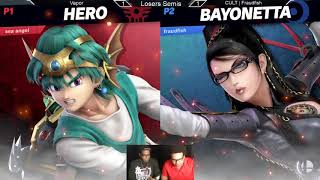 BN Fight Pit 19: Vapor (Hero) vs CULT FraudFish (Bayonetta) [Losers Semis]