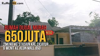 RUMAH DIJUAL MURAH HARGA BU ‼️ CISAUK TANGERANG