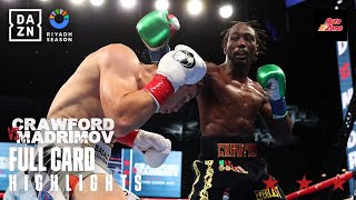 FULL CARD HIGHLIGHTS | Riyadh Season Card: Terence Crawford vs. Israil Madrimov