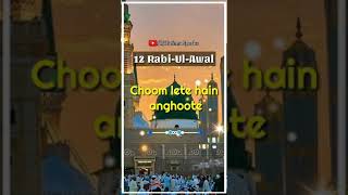 #shorts Eid Milad un Nabi Status |  12 Rabi ul Awal Status | Eid Milad un Nabi Naat Status