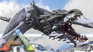 TAMING A HIGH LEVEL ICE WYVERN! (ARK: Ragnarok)