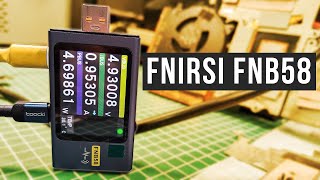 FNIRSI FNB58 - USB тестер, вольтметр, амперметр и не только