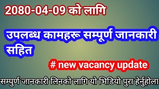 job in pokhara| new job vacancy in nepal 2080| pokhara job center| new job 2023| vacancy