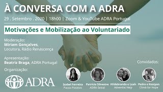 Adra Portugal - Motivações e Mobilização ao Voluntariado