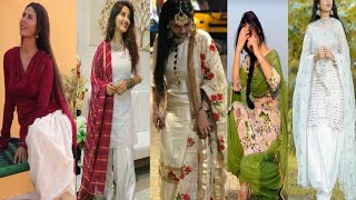 TOP 50 Best Trending Patiala Suit ll Beautiful Design Punjabi Suit Design Ideas ll Punjabi Drees