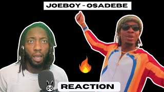 Joeboy - Osadebe [Official Lyric Video Visualiser] | UNIQUE REACTION