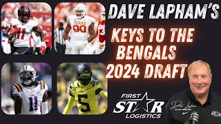 Dave Lapham's Keys To A Successful 2024 Bengals Draft