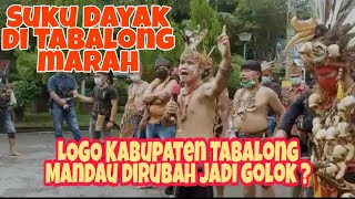 Masyarakat Dayak Di Kabupaten Tabalong Marah Dan Protes LOGO Mandau Dirubah Menjadi Golok?