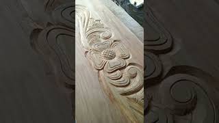 simple design bad wood carving #woodcrarvingcreation