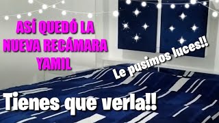 💙 DE LA MUEBLERÍA RADA TENDENCIA/RECÁMARA CON LUCES Y ESPEJOS/LA INSTALAMOS EN LA HABITACIÓN💙