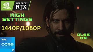 Alan Wake 2 Gameplay on NVIDIA RTX 4050