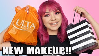 HUGE SEPHORA AND ULTA HAUL!! | LOTS AND LOTS OF NEW MAKEUP!