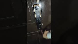 YALE LUNA PRO+ HOW TO UNLOCK THE DOOR ON INSAID DGITELI