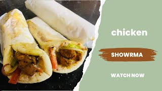 Chicken Showrma/Mazedar Showrma easy recipe