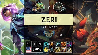 Zeri ADC vs Tahm Kench - NA Challenger Patch 14.14