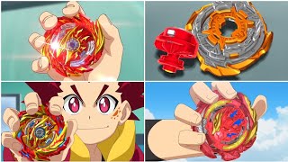 All First Appearances of Hyperion in Beyblade Burst Seasons 5-7